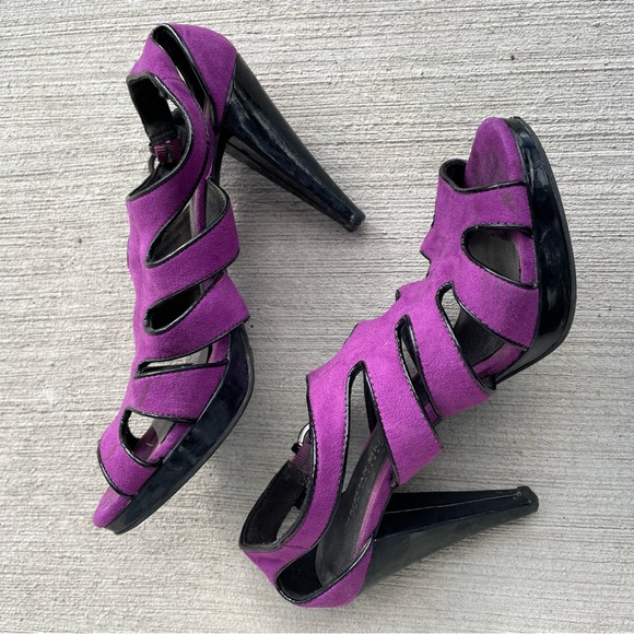 Purple Strappy Heels by Christian Siriano for Payless - Picture 2 of 10